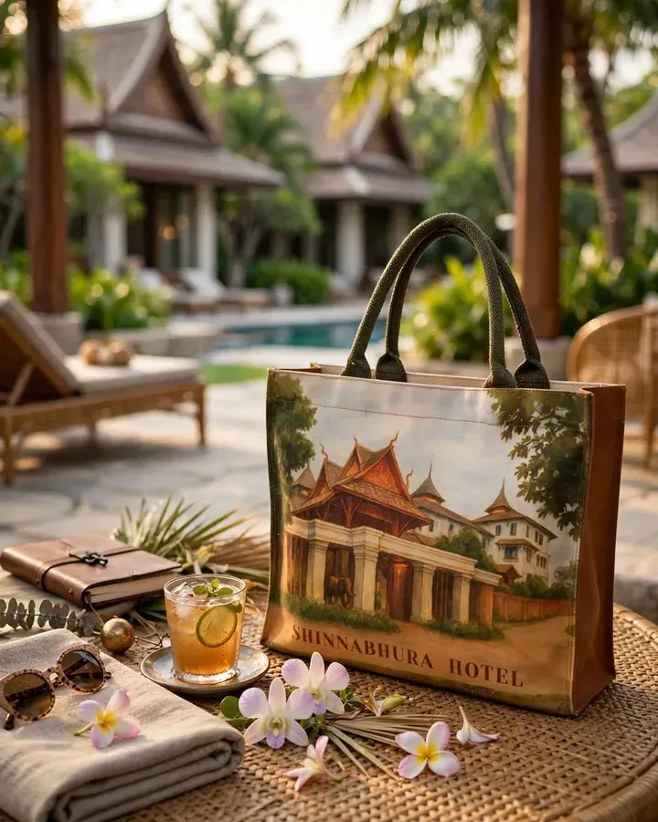 ของที่ระลึกแขกต่างประเทศและคณะดูงาน ให้ภาพเล่าเรื่องแทนคำแปล