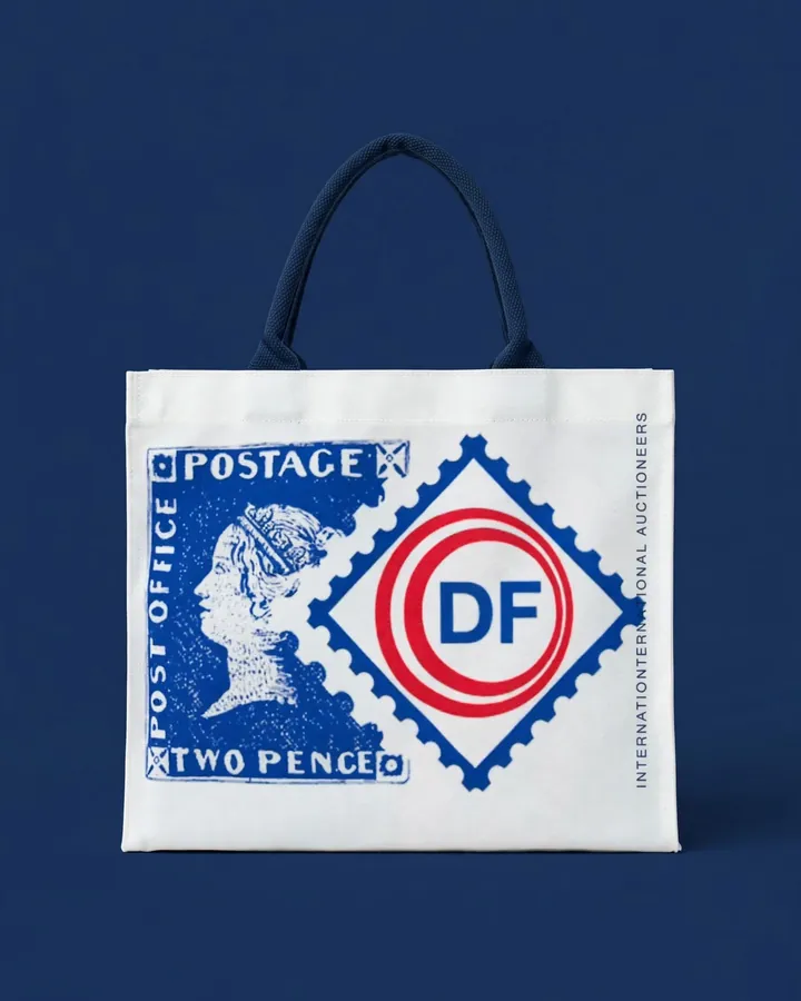 ลายแสตมป์ไปรษณีย์ — Heritage Tote